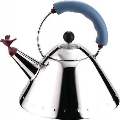 9093 Water boiler Light blue Alessi SINGLE PIECES